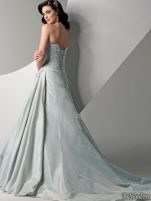 Rochii de mireasa Maggie Sottero - Rochie maggie sottero, model silver mist #9